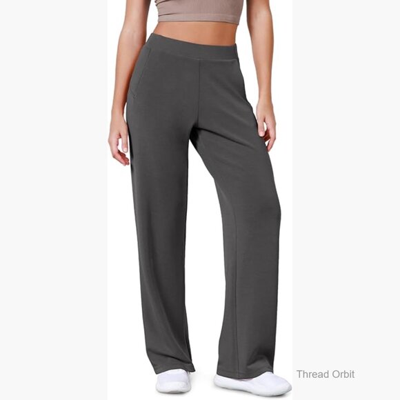 Other - Modal Wide Leg Lounge Pants High Waist Elastic 29" Inseam Pockets